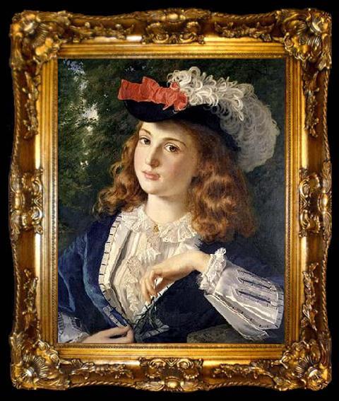 framed  Sophie Gengembre Anderson A Spring Beauty, ta009-2